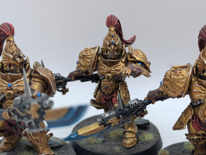 Warhammer 40k: Adeptus Custodes Custodian Guard Squad - Well Painted (AF010)