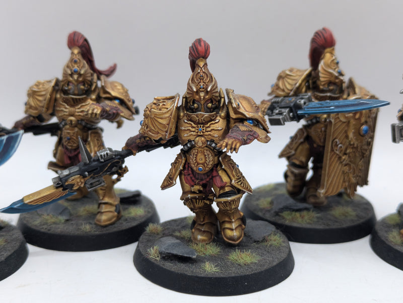 Warhammer 40k: Adeptus Custodes Custodian Guard Squad - Well Painted (AF010)