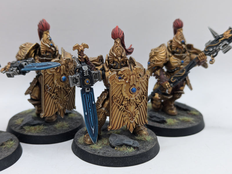 Warhammer 40k: Adeptus Custodes Custodian Guard Squad - Well Painted (AF010)