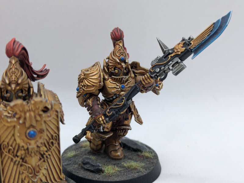 Warhammer 40k: Adeptus Custodes Custodian Guard Squad - Well Painted (AF010)