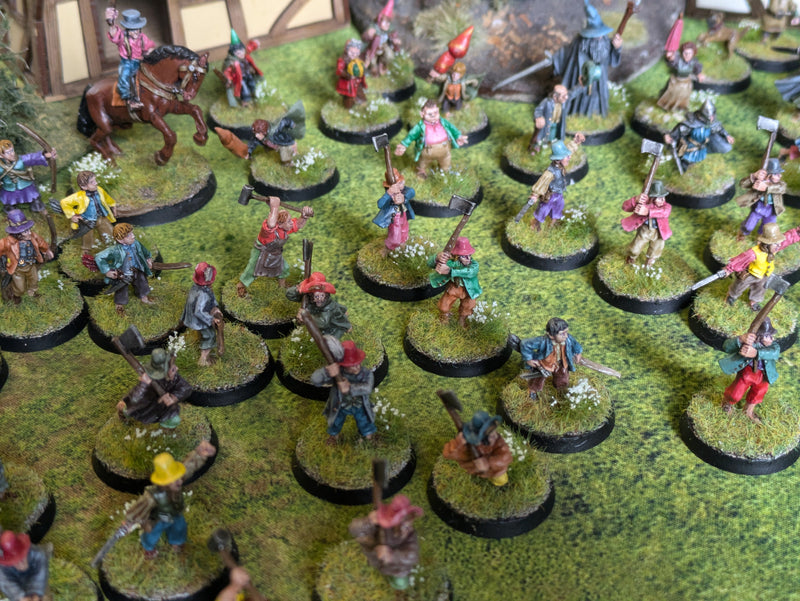 Middle Earth Startesgy Battle Game: The Shire Hobbit Army - Well Painted (AB322)