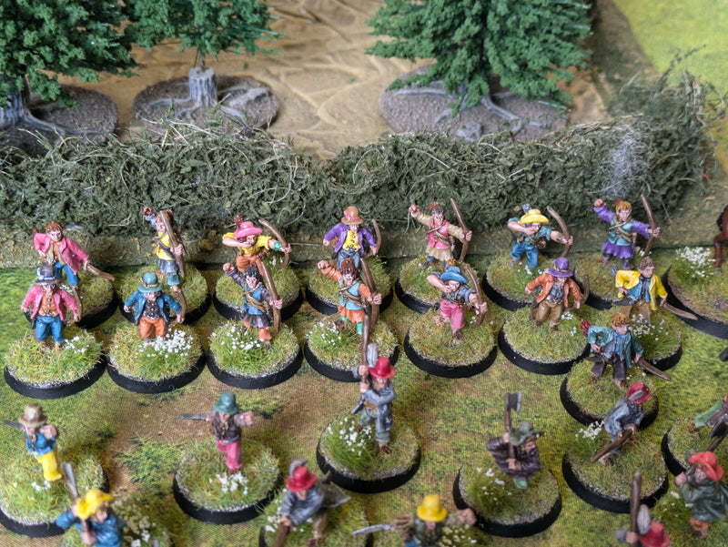 Middle Earth Startesgy Battle Game: The Shire Hobbit Army - Well Painted (AB322)