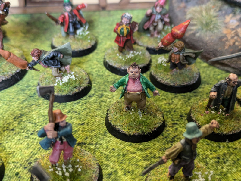 Middle Earth Startesgy Battle Game: The Shire Hobbit Army - Well Painted (AB322)