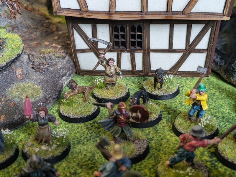 Middle Earth Startesgy Battle Game: The Shire Hobbit Army - Well Painted (AB322)