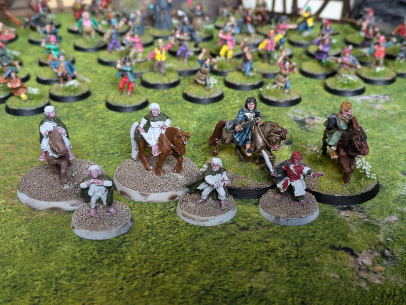 Middle Earth Startesgy Battle Game: The Shire Hobbit Army - Well Painted (AB322)