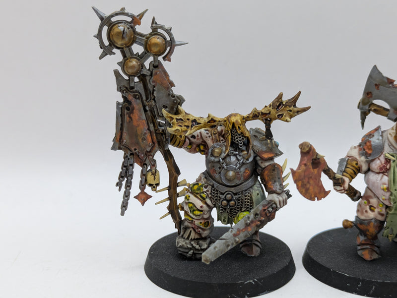 Warhammer Age of Sigmar: Maggotkin of Nurgle Putrid Blightkings and Lord of Blights (AW088)