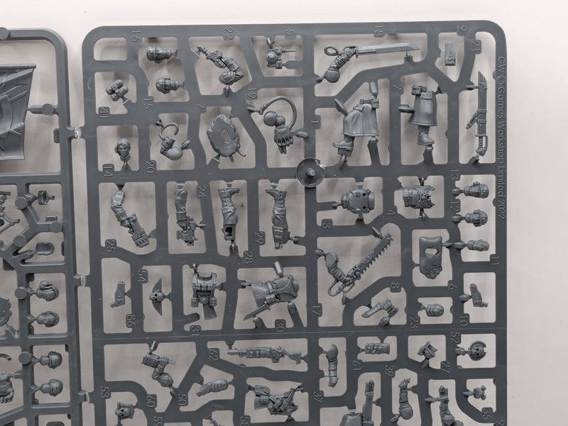 Warhammer 40k: Astra Militarum Command Squad (SPRUE0067)