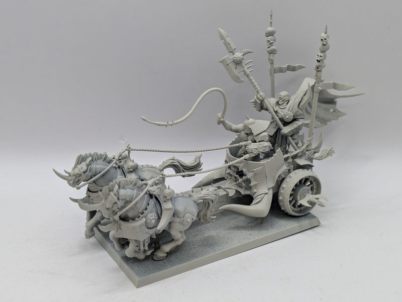 Warhammer The Old World: Warriors of Chaos Lord and Lord on Chariot (AZ092)