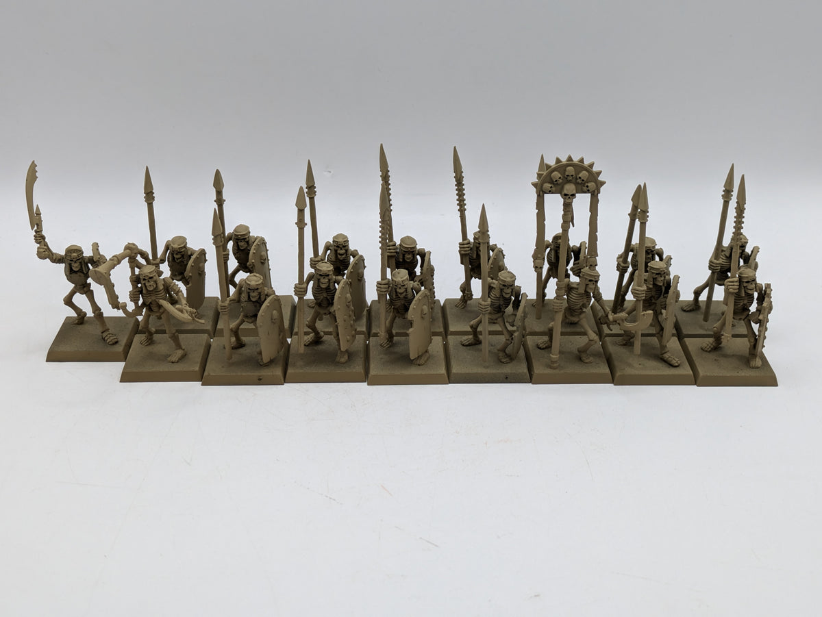 OLD WORLD TOMB KINGS OF KHEMRI: SKELETON WARRIORS 07-09 ウォー