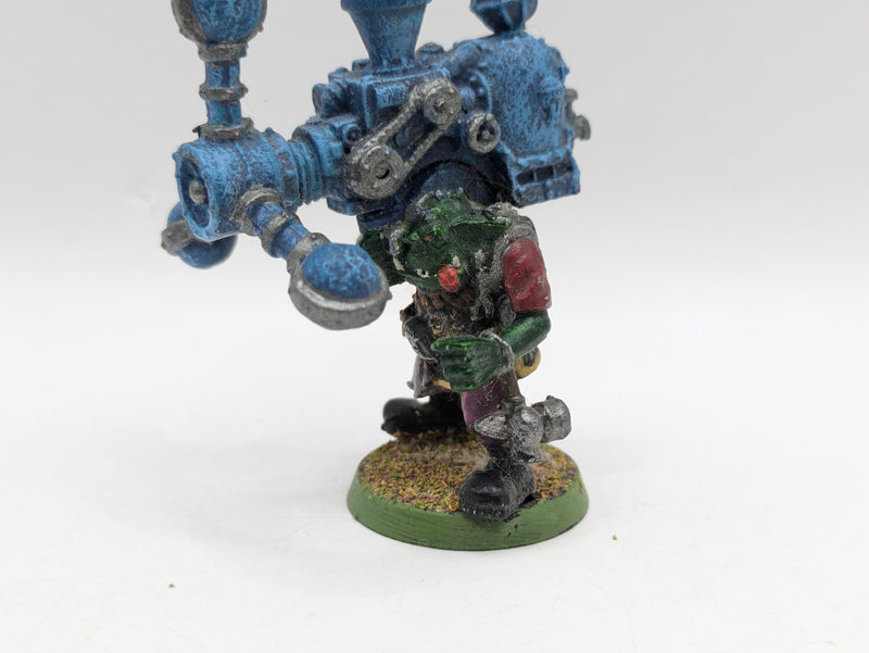 Warhammer 40k: Rogue Trader Metal Space Orks Shokk Attack Gun Mek Boy (AT242)