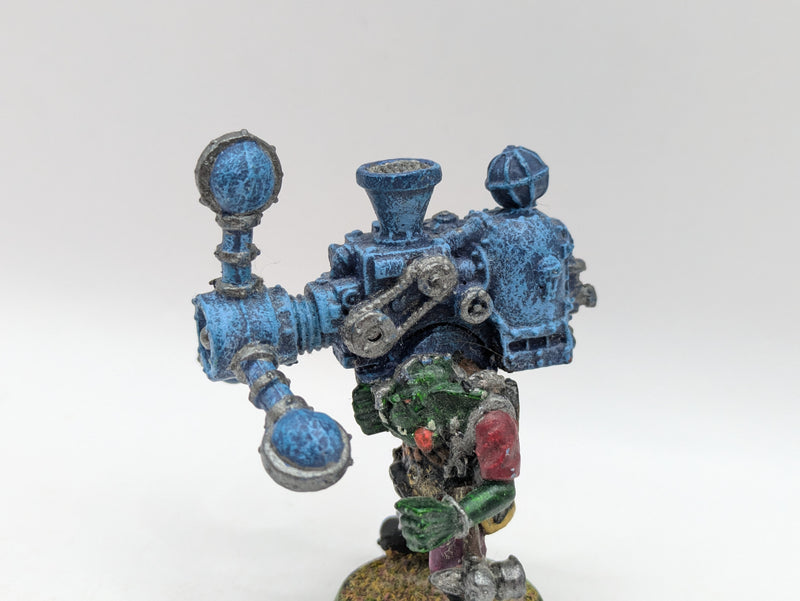 Warhammer 40k: Rogue Trader Metal Space Orks Shokk Attack Gun Mek Boy (AT242)