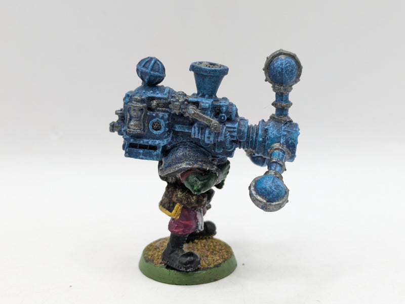 Warhammer 40k: Rogue Trader Metal Space Orks Shokk Attack Gun Mek Boy (AT242)