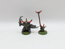 Warhammer 40k: Rogue Trader Metal Space Orks Ghazghkull Thraka and Makari (BA098)
