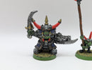 Warhammer 40k: Rogue Trader Metal Space Orks Ghazghkull Thraka and Makari (BA098)