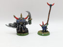 Warhammer 40k: Rogue Trader Metal Space Orks Ghazghkull Thraka and Makari (BA098)