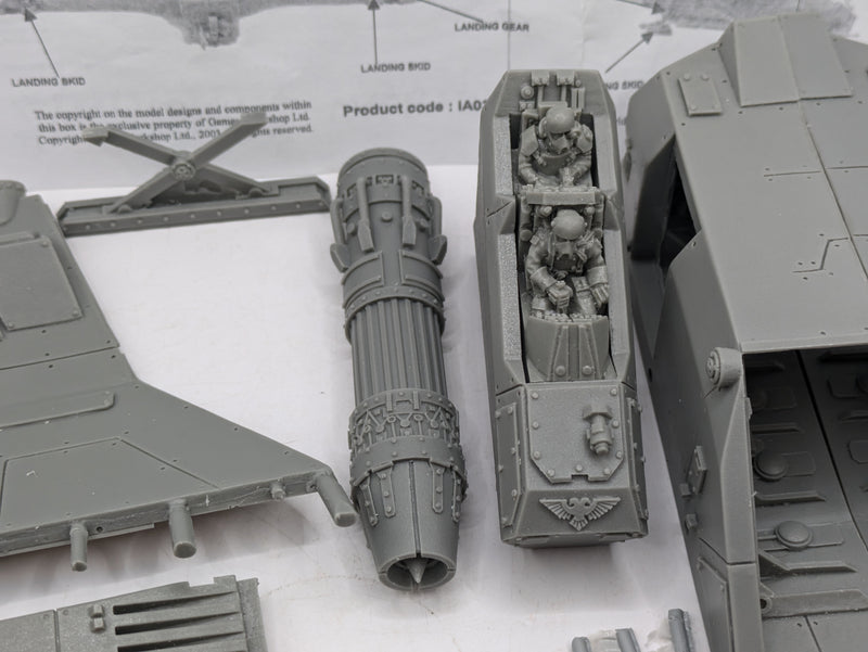 Warhammer 40k: Astra Militarum Forgeworld Resin Valkyrie (AX062)