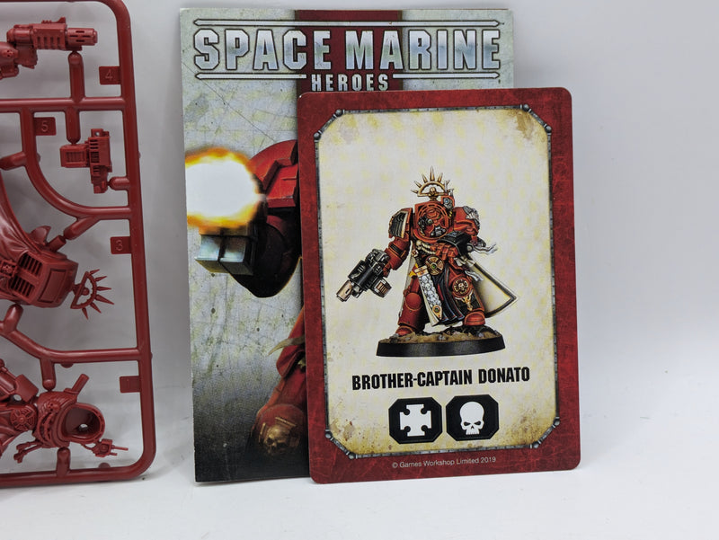 Warhammer 40k: Space Marine Heroes Blood Angels Brother Captain Donato (AW153)