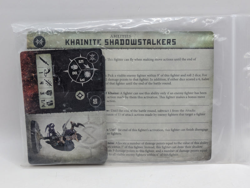 Warhammer Age of Sigmar: Warcry Khainite Shadowstalkers (SPRUE0093)