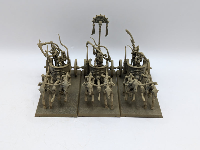 Warhammer The Old World: Tomb Kings of Khemri Skeleton Chariots (AR038)