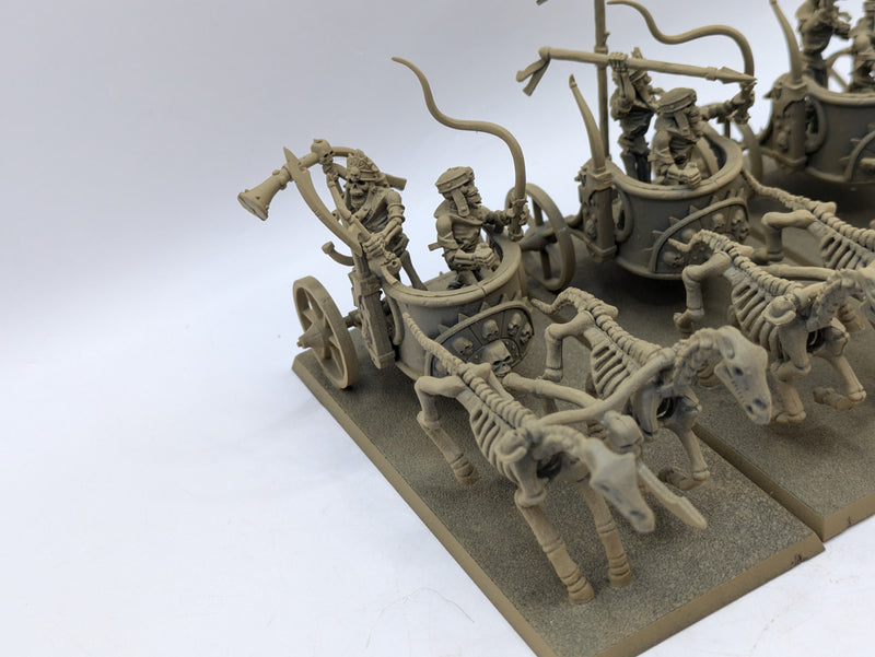 Warhammer The Old World: Tomb Kings of Khemri Skeleton Chariots (AR038)