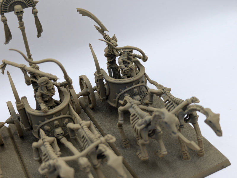 Warhammer The Old World: Tomb Kings of Khemri Skeleton Chariots (AR038)