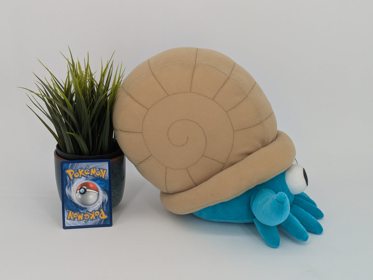 Pokemon Plush Toy - Omanyte - Japanese Import - Banpresto Collecatble