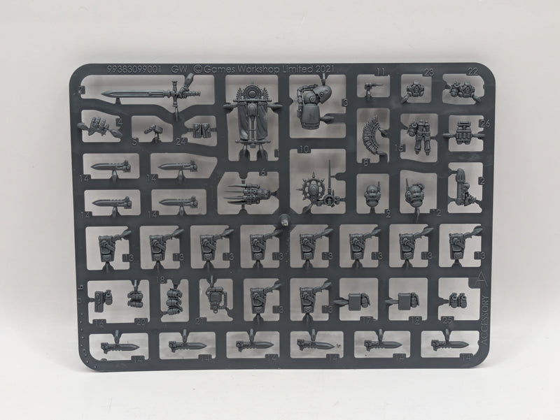 Warhammer Horus Heresy: Space Marine MKVI Tactical Squad with Heavy Weapon Upgrades (SPRUE0150)