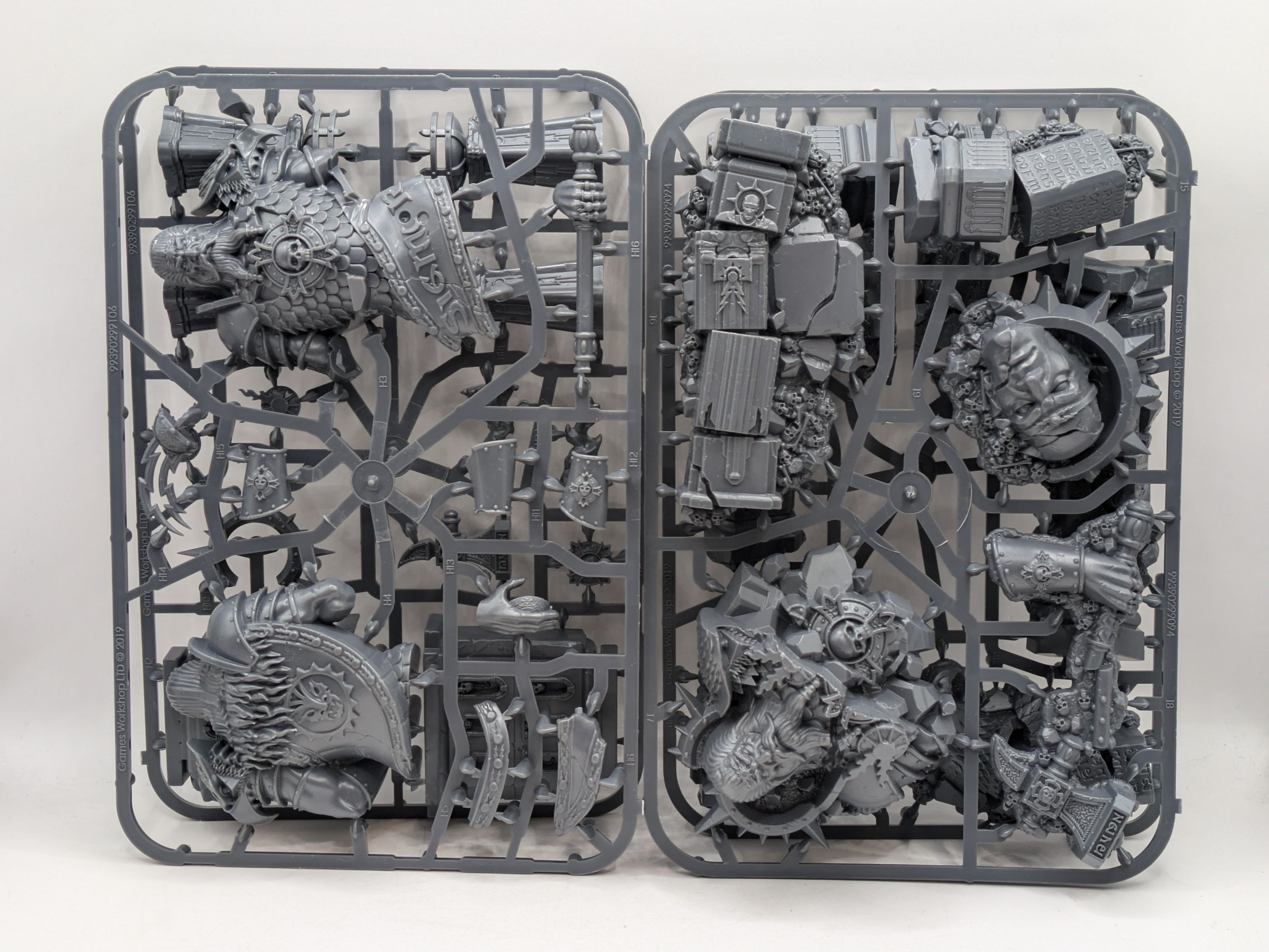 Warhammer Age Of Sigmar - Décor Timeworn Ruins - Jeu De Pièces Uniques - NEUF Non Peint