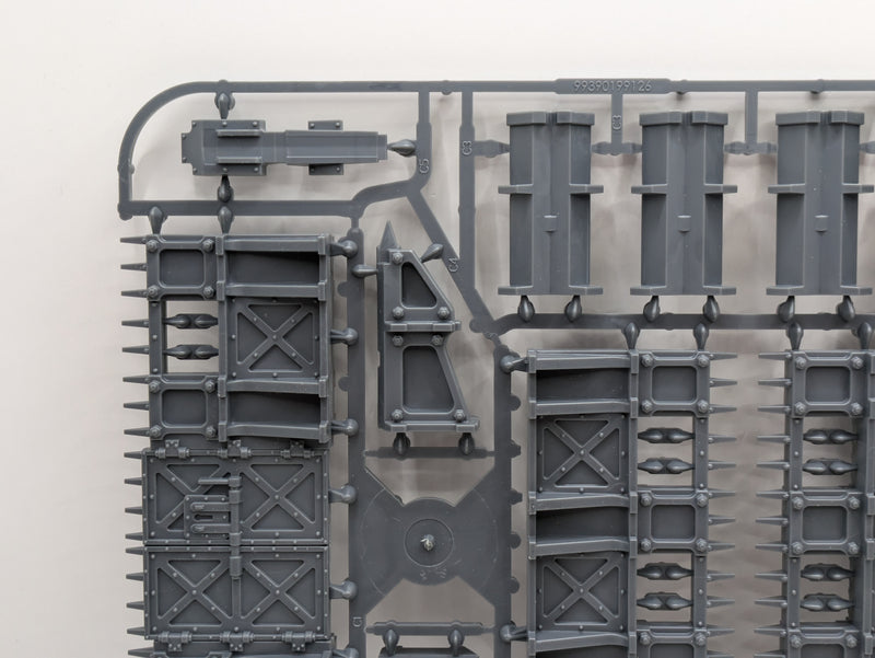 Warhammer 40k: Battlezone Fronteris Stockades and Hab-bunker - Missing top (SPRUE0031)