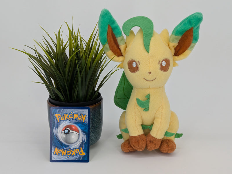 Pokemon Plush - Leafeon - Japanese Import - Takara Tomy Collectable
