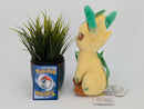 Pokemon Plush - Leafeon - Japanese Import - Takara Tomy Collectable