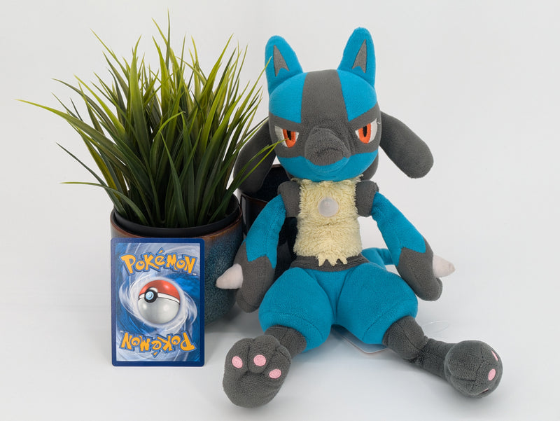 Pokemon Plush - Lucario - Japanese Import - San-Ei Collectable