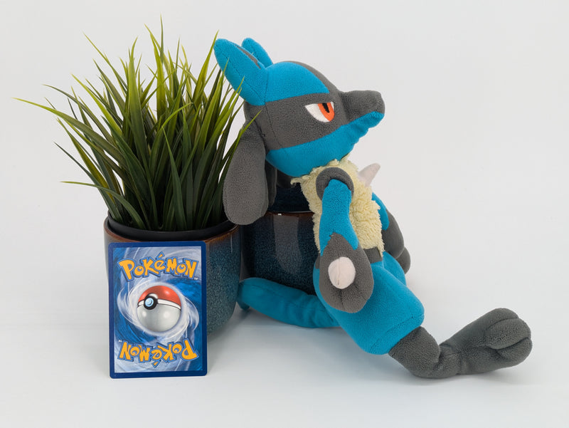 Pokemon Plush - Lucario - Japanese Import - San-Ei Collectable