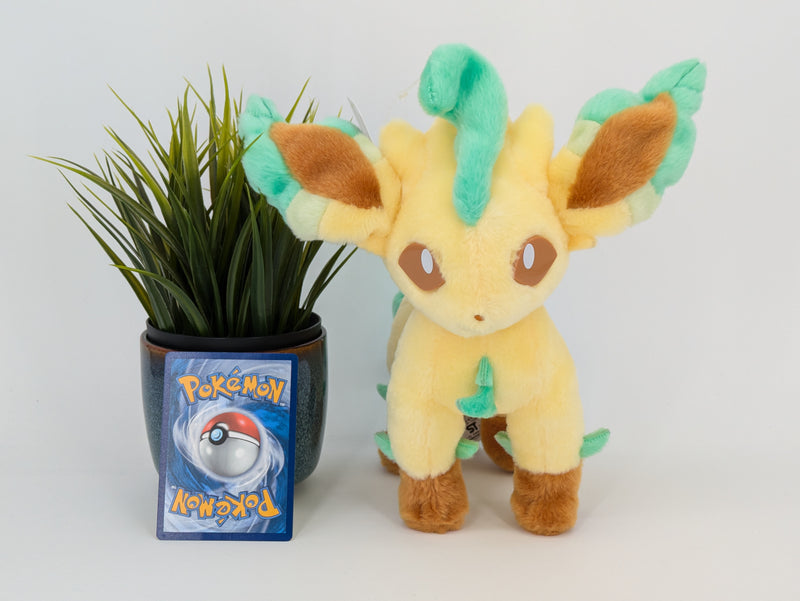 Pokemon Plush - Leafeon- Japanese Import - Takara Tomy Collectable
