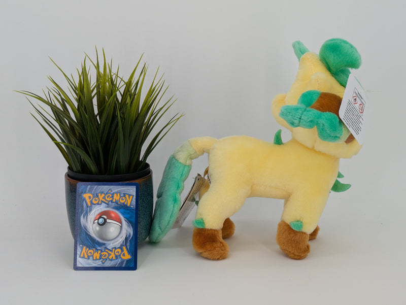 Pokemon Plush - Leafeon- Japanese Import - Takara Tomy Collectable