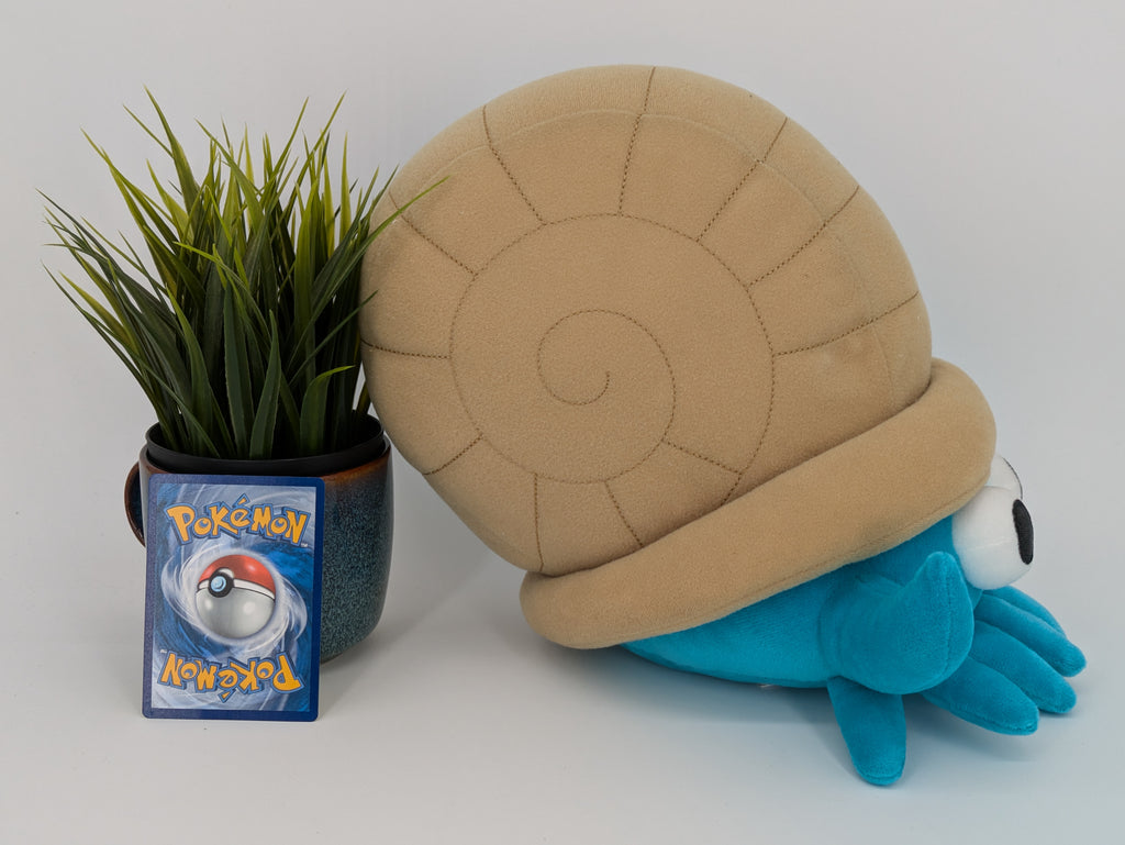 Pokemon Plush Omanyte Japanese Import Banpresto Collectable