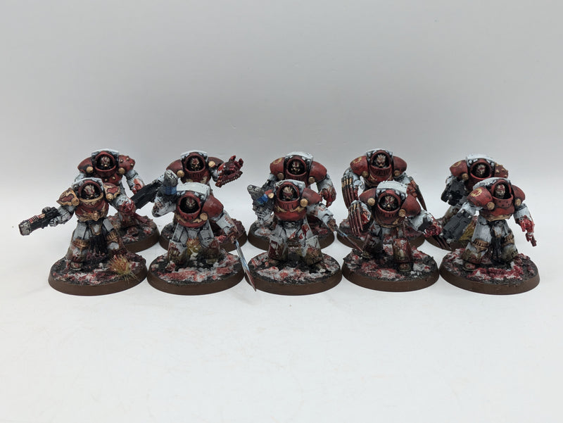 Warhammer 30k Horus Heresy: Space Marine World Eaters Tartaros Terminators (AZ137)