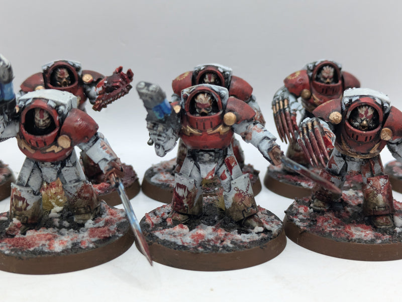 Warhammer 30k Horus Heresy: Space Marine World Eaters Tartaros Terminators (AZ137)