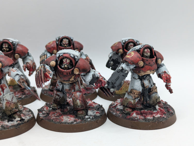 Warhammer 30k Horus Heresy: Space Marine World Eaters Tartaros Terminators (AZ137)