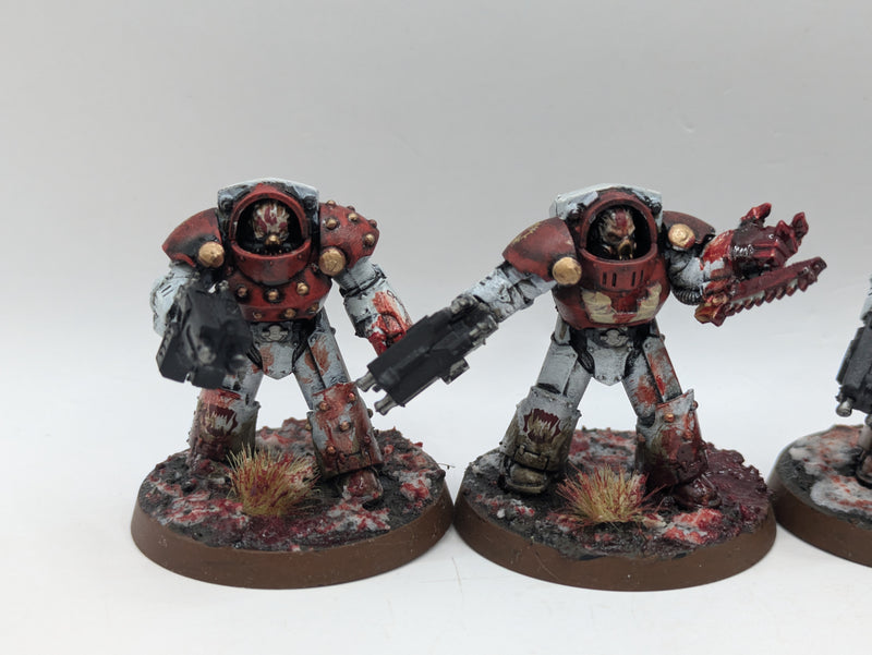 Warhammer 30k Horus Heresy: Space Marine World Eaters Tartaros Terminators (AZ137)
