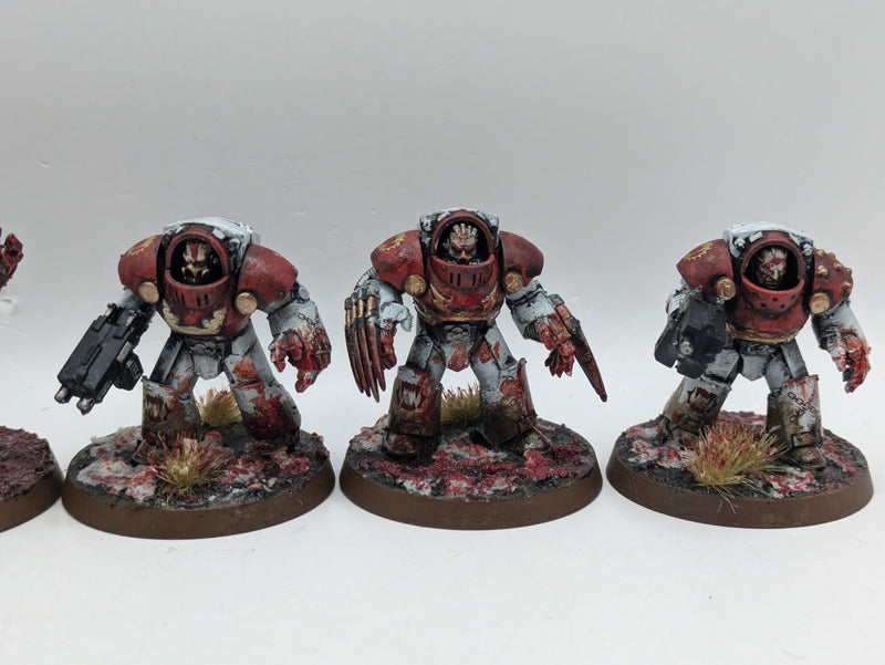 Warhammer 30k Horus Heresy: Space Marine World Eaters Tartaros Terminators (AZ137)