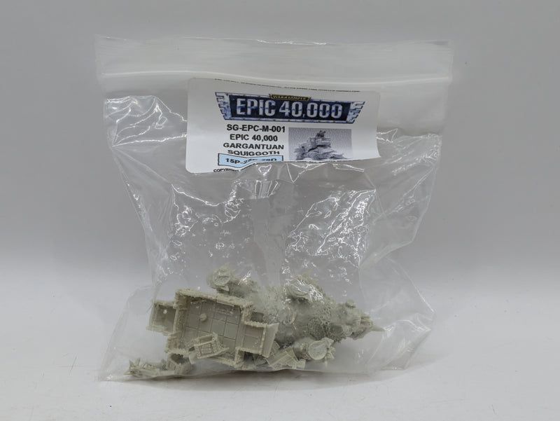 Warhammer Epic 40k: Ork Forgeworld EPIC Gargantuan Squiggoth OOP Rare (AZ152)