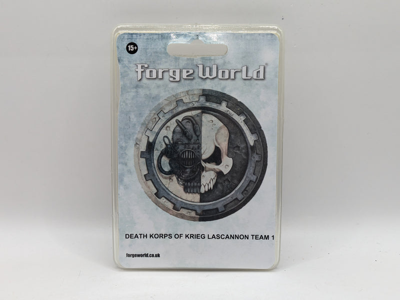Warhammer 40k: Death Korps of Krieg Lascannon Team (AZ137)