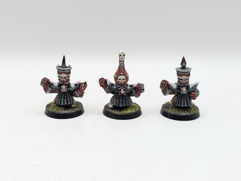 Warhammer Blood Bowl: Chaos Dwarf Metal Dwarf Blockers (AQ023)