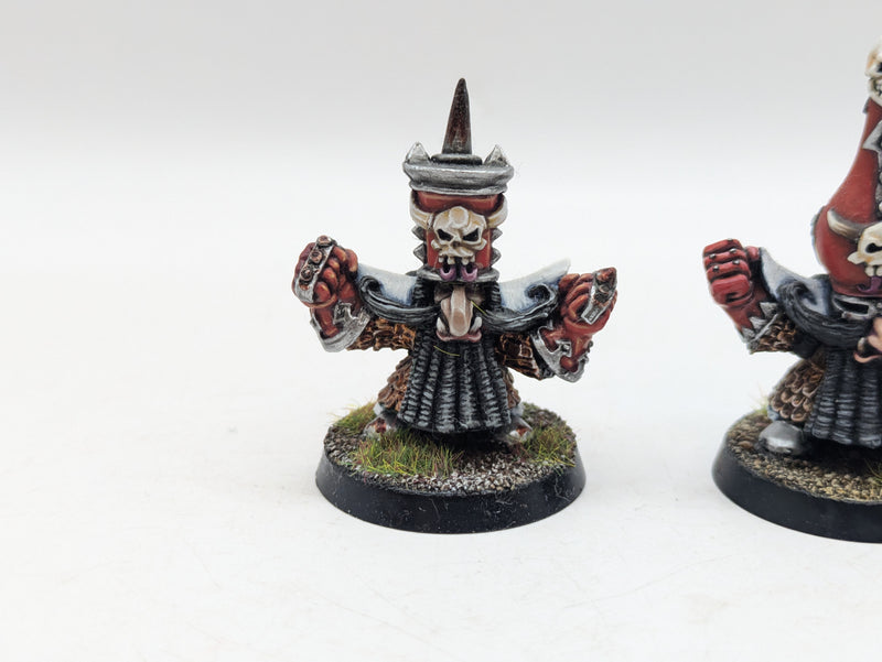 Warhammer Blood Bowl: Chaos Dwarf Metal Dwarf Blockers (AQ023)