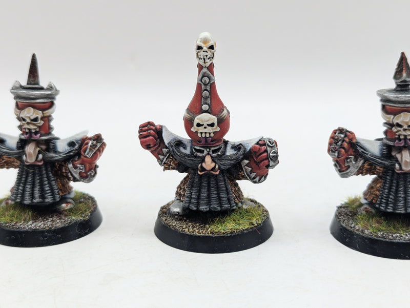 Warhammer Blood Bowl: Chaos Dwarf Metal Dwarf Blockers (AQ023)