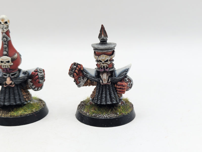 Warhammer Blood Bowl: Chaos Dwarf Metal Dwarf Blockers (AQ023)