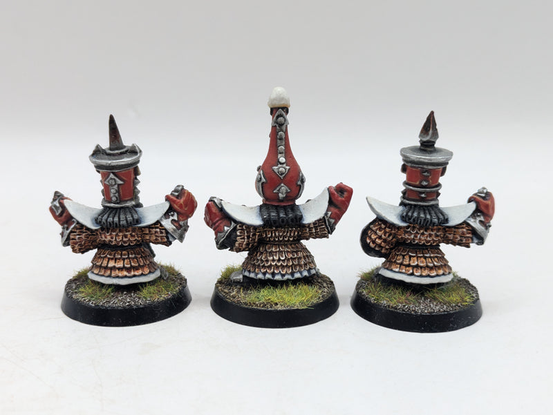 Warhammer Blood Bowl: Chaos Dwarf Metal Dwarf Blockers (AQ023)