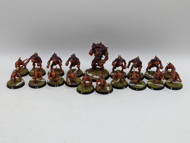 Warhammer Blood Bowl: Converted Lizardmen Team - Well Painted (AT207)