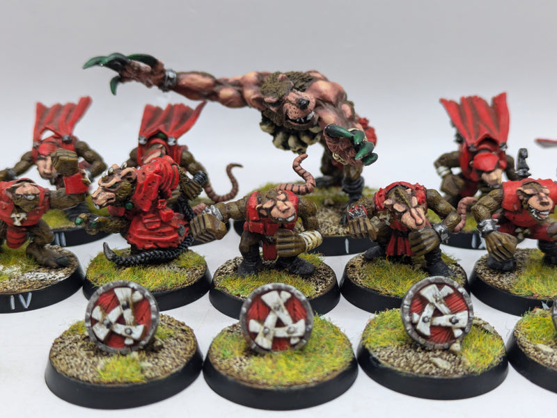 Warhammer Blood Bowl: Converted Skaven Team - Well Painted (AF020)